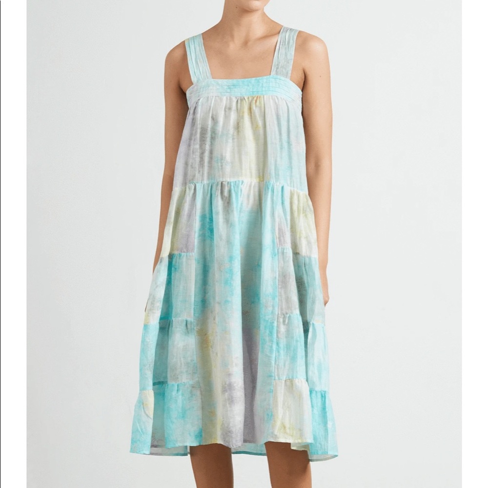 Natalie Martin Jasmine dress, Rainbow Cloud, Small